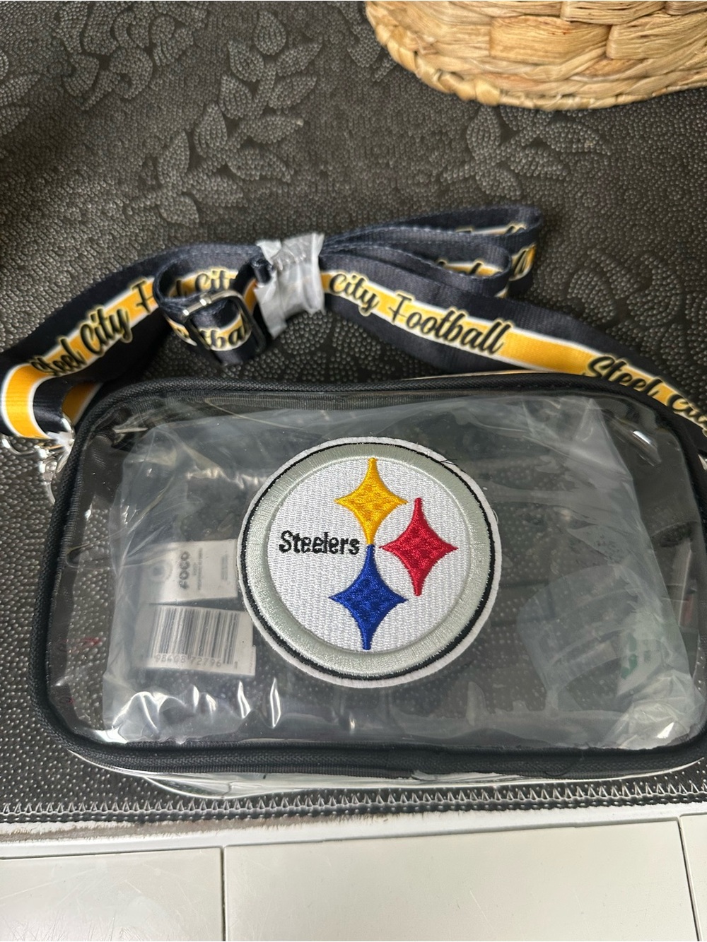 Nwts Pittsburgh Steelers camera stadium bag
